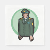 militair servet (Voorkant)