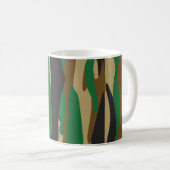Militair Sierkussen Camouflage Pattern Koffiemok (Voorkant rechts)