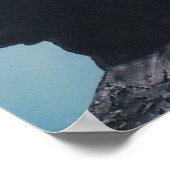  militair soldaat van poster (Hoek)