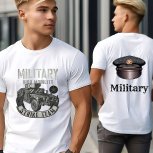 Militair Staking Team T-shirt met hoge mobiliteit