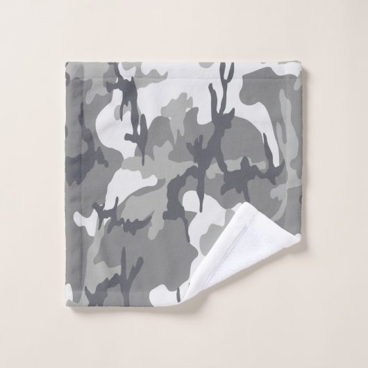 Militair stedelijk gecamoufleerd patroon gepersona bad handdoek (Wasdoekje)