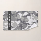 Militair stedelijk gecamoufleerd patroon gepersona bad handdoek (Handdoek)
