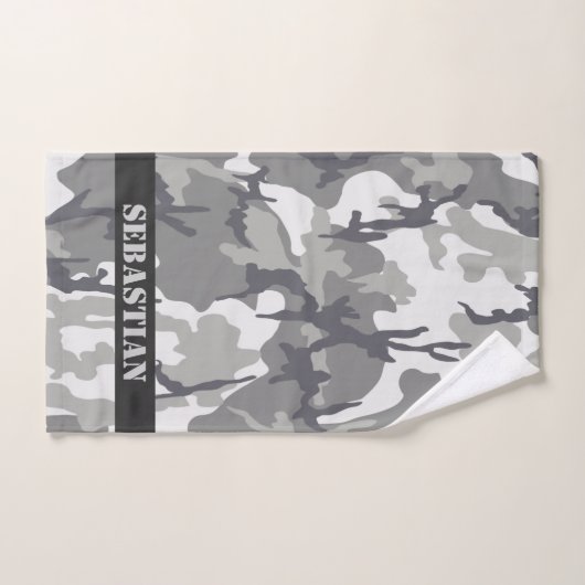 Militair stedelijk gecamoufleerd patroon gepersona bad handdoek (Handdoek)