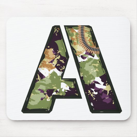 Militair Stijl Brief Van A Muismat (Voorkant)