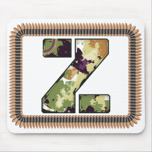 Militair Stijl Brief Van Z  Muismat
