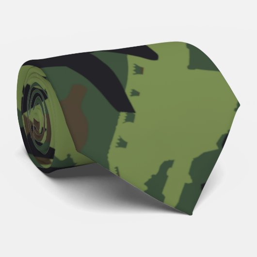 Militair Stropdas van Camouflage (Opgerold)