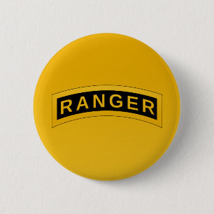 Militair symbool voor de RANGER Ronde Button 5,7 Cm