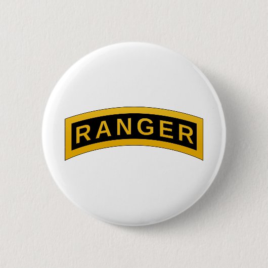 Militair symbool voor de RANGER Ronde Button 5,7 Cm (Voorkant)