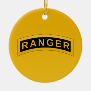 Militair Symbool voor het leger RANGER - terug PER Keramisch Ornament