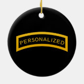 Militair Symbool voor het leger RANGER - terug PER Keramisch Ornament (Achterkant)