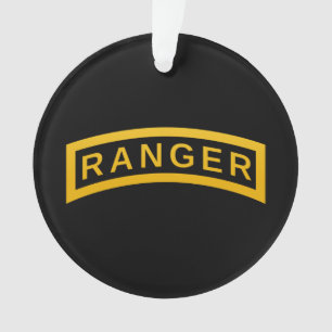 Militair Symbool voor het leger RANGER - terug PER Ornament