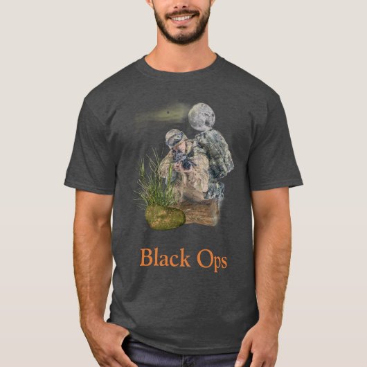 Militair   t-shirt (Voorkant)