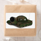 Militair Tank Etiket (Insitu)