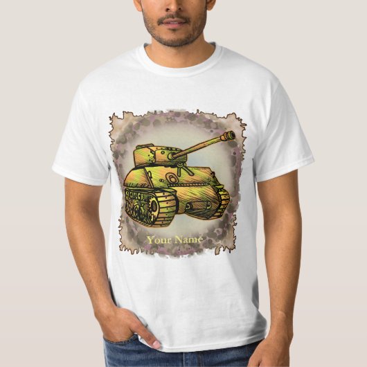 Militair Tank T-shirt (Voorkant)
