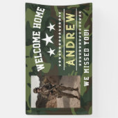 Militair Thuis Kom Banner - Leger Nationale Garde (Verticaal)