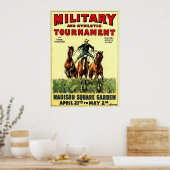 Militair toernooi poster (Keuken)