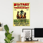 Militair toernooi poster (Thuiskantoor)