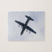 Militair transportvliegtuig legpuzzel (Horizontaal)