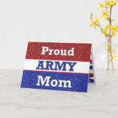 Militair - Trotse legermoeder - Denken aan jou Kaart (Gele Bloem)