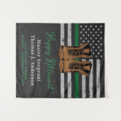 militair uittredingsleer met uitzondering van het  wandkleed (Voorkant (horizontaal))