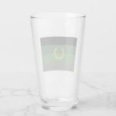 Militair uniform trotsvlag glas (Achterkant)