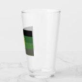 Militair uniform trotsvlag glas (Links)