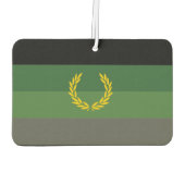 Militair uniform trotsvlag luchtverfrisser (Achterkant)