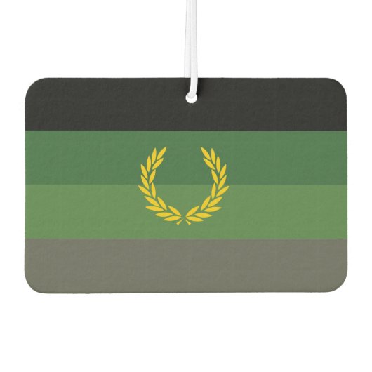 Militair uniform trotsvlag luchtverfrisser (Voorkant)