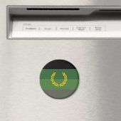 Militair uniform trotsvlag magneet (Insitu (Vaatwasser))