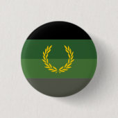 Militair uniform trotsvlag ronde button 3,2 cm (Voorkant)