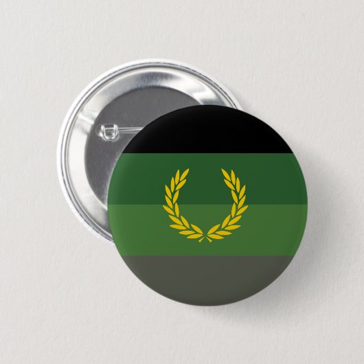 Militair uniform trotsvlag ronde button 5,7 cm (Voorkant /achterkant)