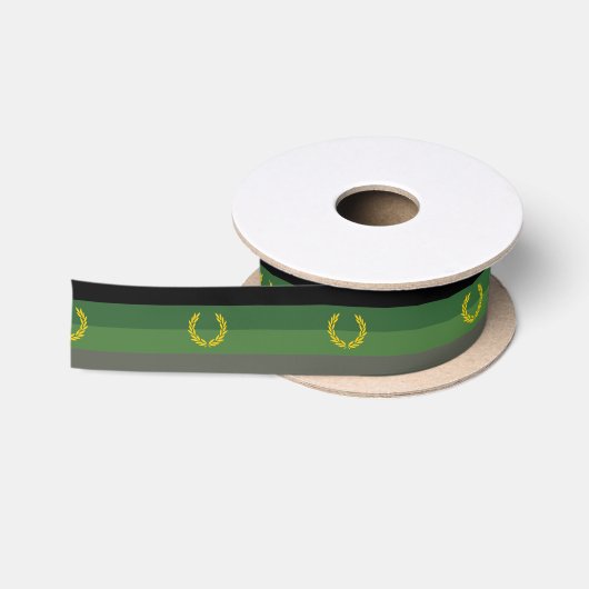 Militair uniform trotsvlag satijnen lint (Spoel)