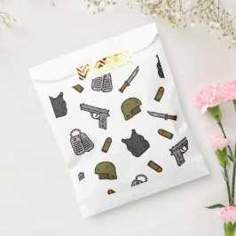 Militair verjaardagsfeest bedankzakje