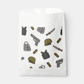 Militair verjaardagsfeest bedankzakje (Voorkant)