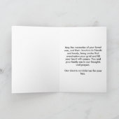 Militair verlies van vader sympathiekaart kaart (Binnen)