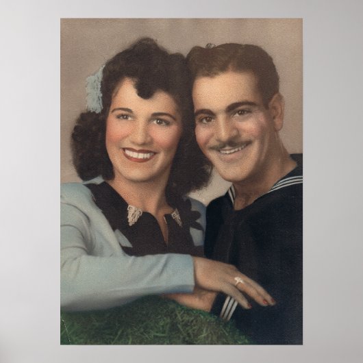  militair Verloving Poster (Voorkant)