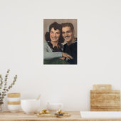  militair Verloving Poster (Keuken)