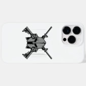 Militair vermogen Case-Mate iPhone case (Achterkant (horizontaal))