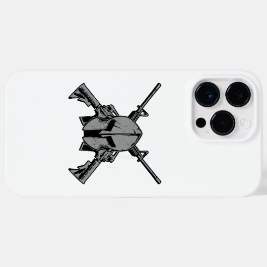 Militair vermogen  Case-Mate iPhone case (Achterkant (horizontaal))