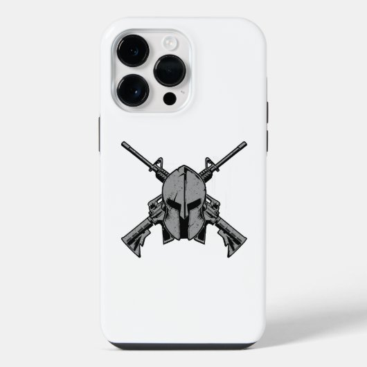 Militair vermogen iPhone hoesje (Achterkant)