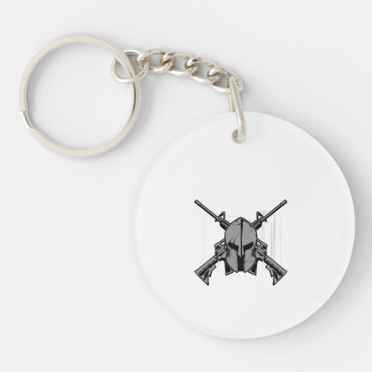 Militair vermogen sleutelhanger (Voorkant)
