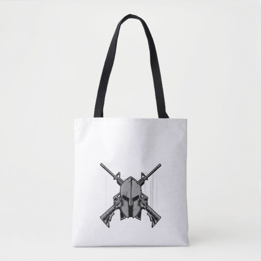 Militair vermogen tote bag (Voorkant)
