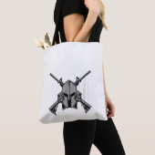 Militair vermogen tote bag (Dichtbij)