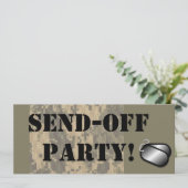 Militair Verzenden van Aangepast Aangepast Geperso Kaart (Staand voorkant)