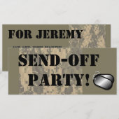 Militair Verzenden van Aangepast Aangepast Geperso Kaart (Voorkant / Achterkant)