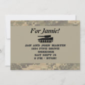 Militair Verzenden van partij Herziene Douane Kaart (Achterkant)