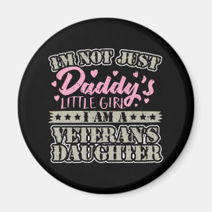 Militair Veteraan Dochter - Papa's Little Girl Magneet