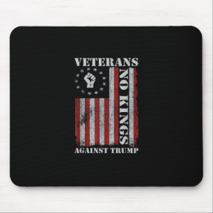 Militair Veteranen Protesteren Vlag Patriottische Muismat