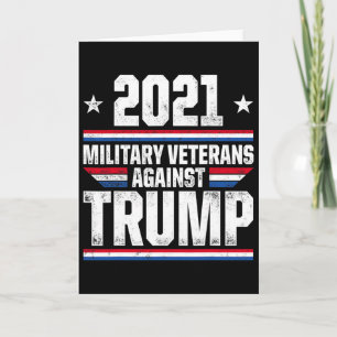Militair Veteranen Tegen Trump Schenden Amerikaans Kaart