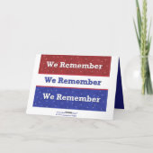 Militair - Veteranendag Kaart (Achterkant)